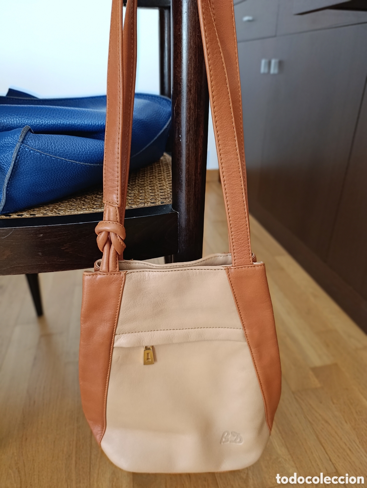 Segunda mano: Bolsa piel aut&egrave;ntica - Foto 4