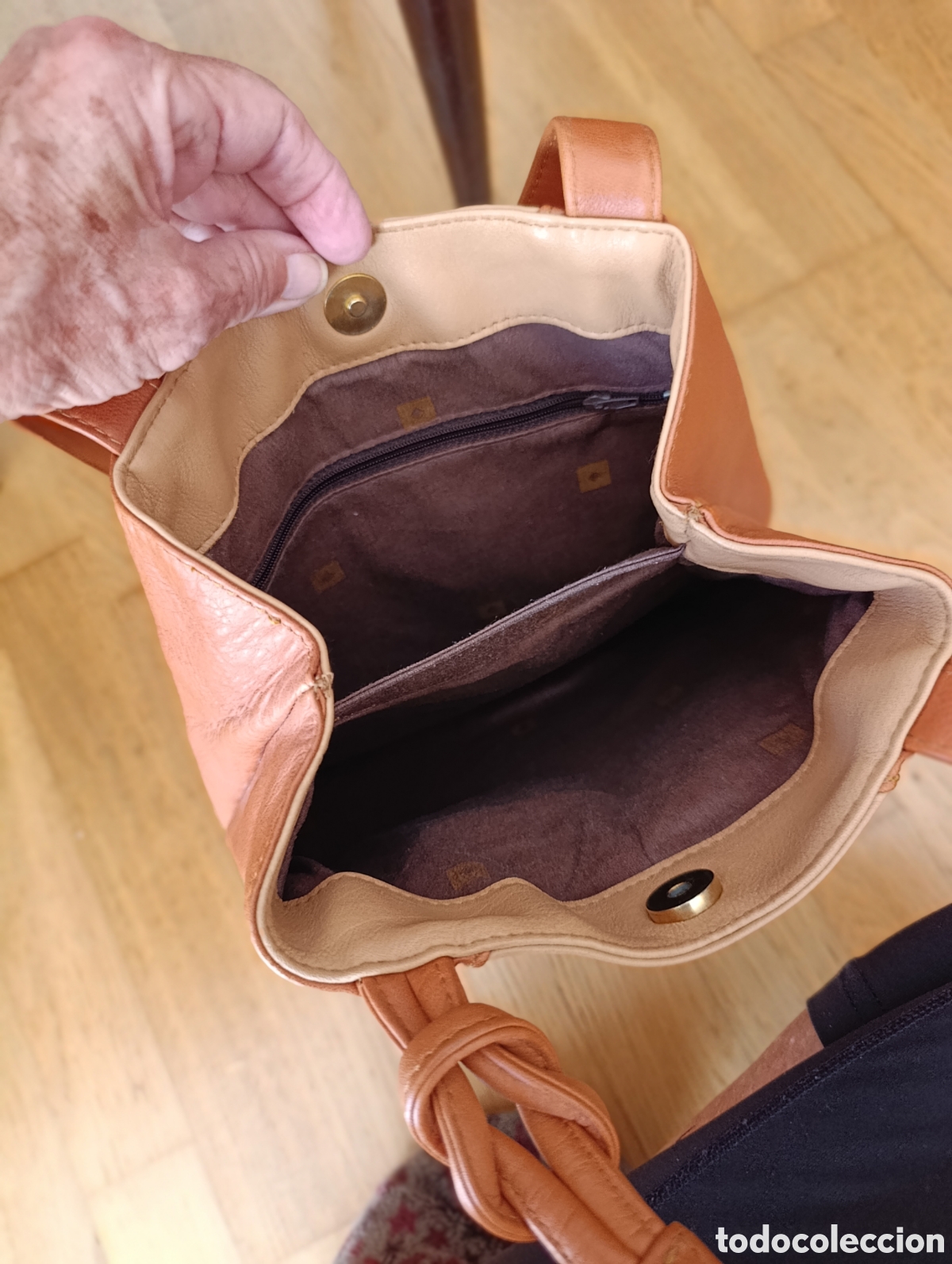 Segunda mano: Bolsa piel aut&egrave;ntica - Foto 8