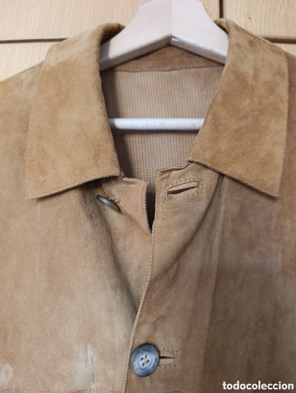 Segunda mano: Chaqueta de ante aut&egrave;ntico - Foto 2