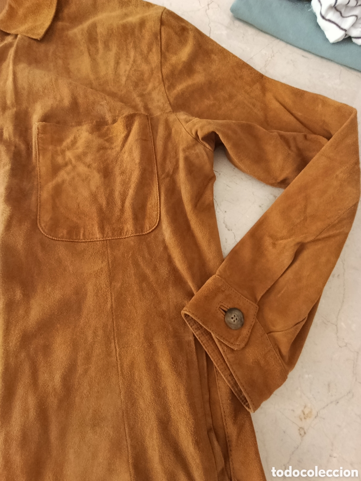 Segunda mano: Chaqueta de ante aut&egrave;ntico - Foto 3