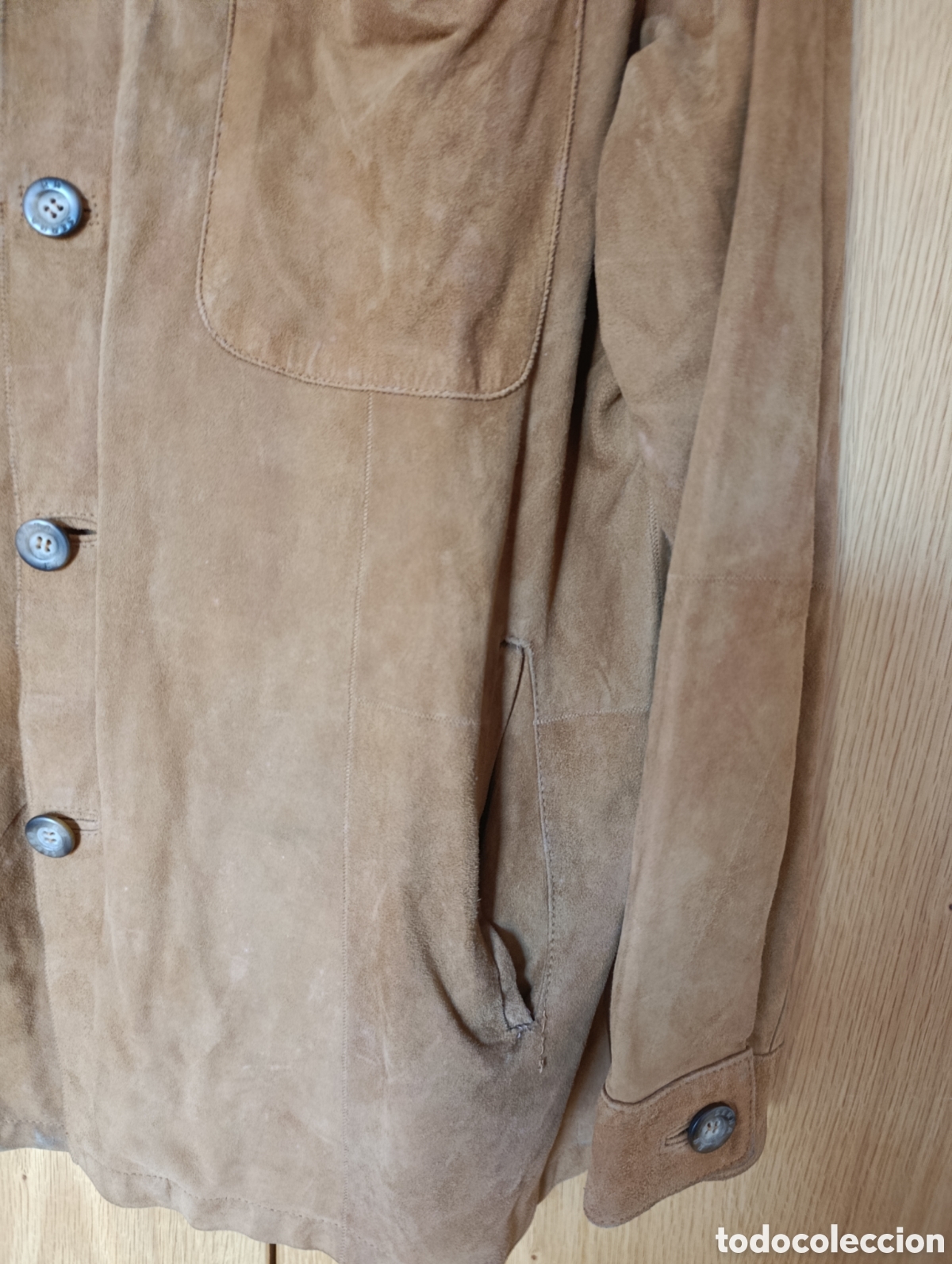 Segunda mano: Chaqueta de ante aut&egrave;ntico - Foto 4