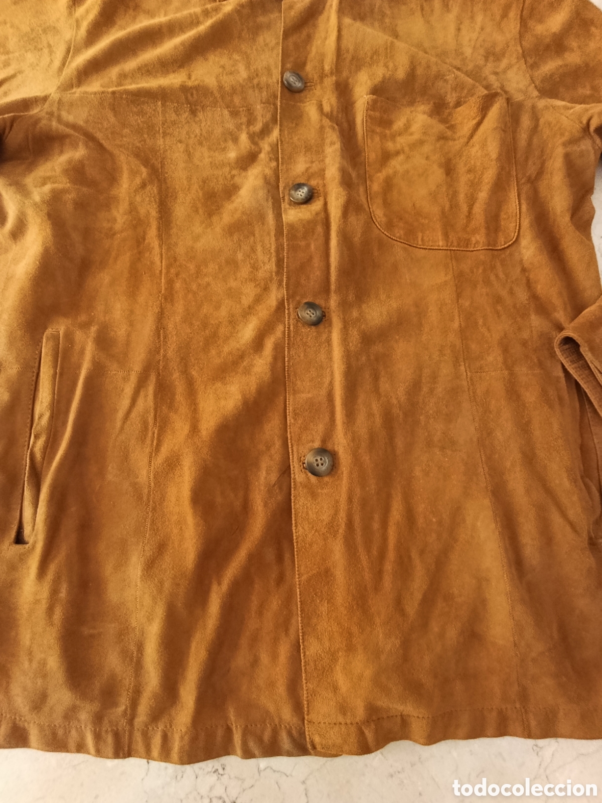 Segunda mano: Chaqueta de ante aut&egrave;ntico - Foto 5