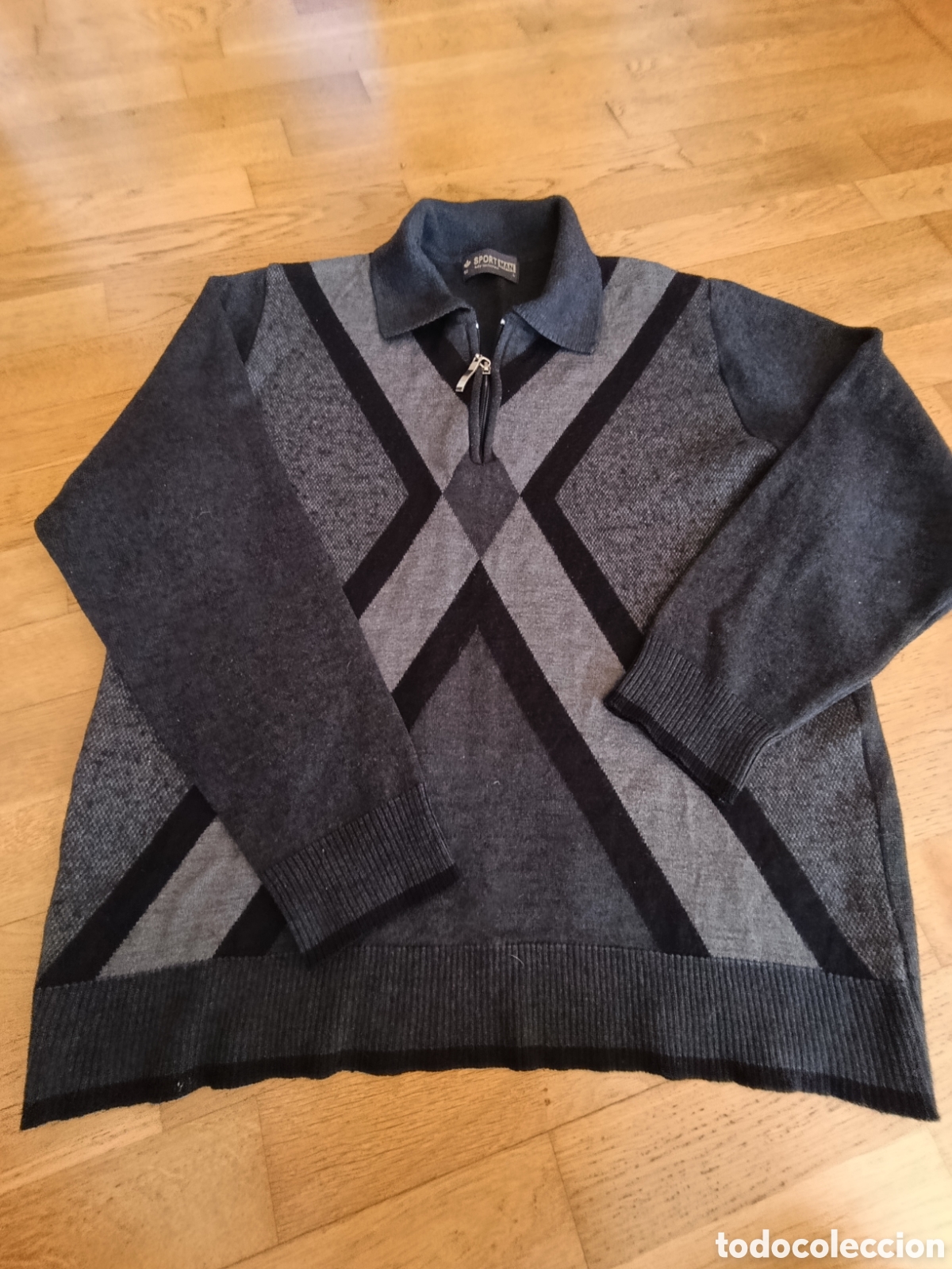 Segunda mano: Jersey de hombre cuello cremallera