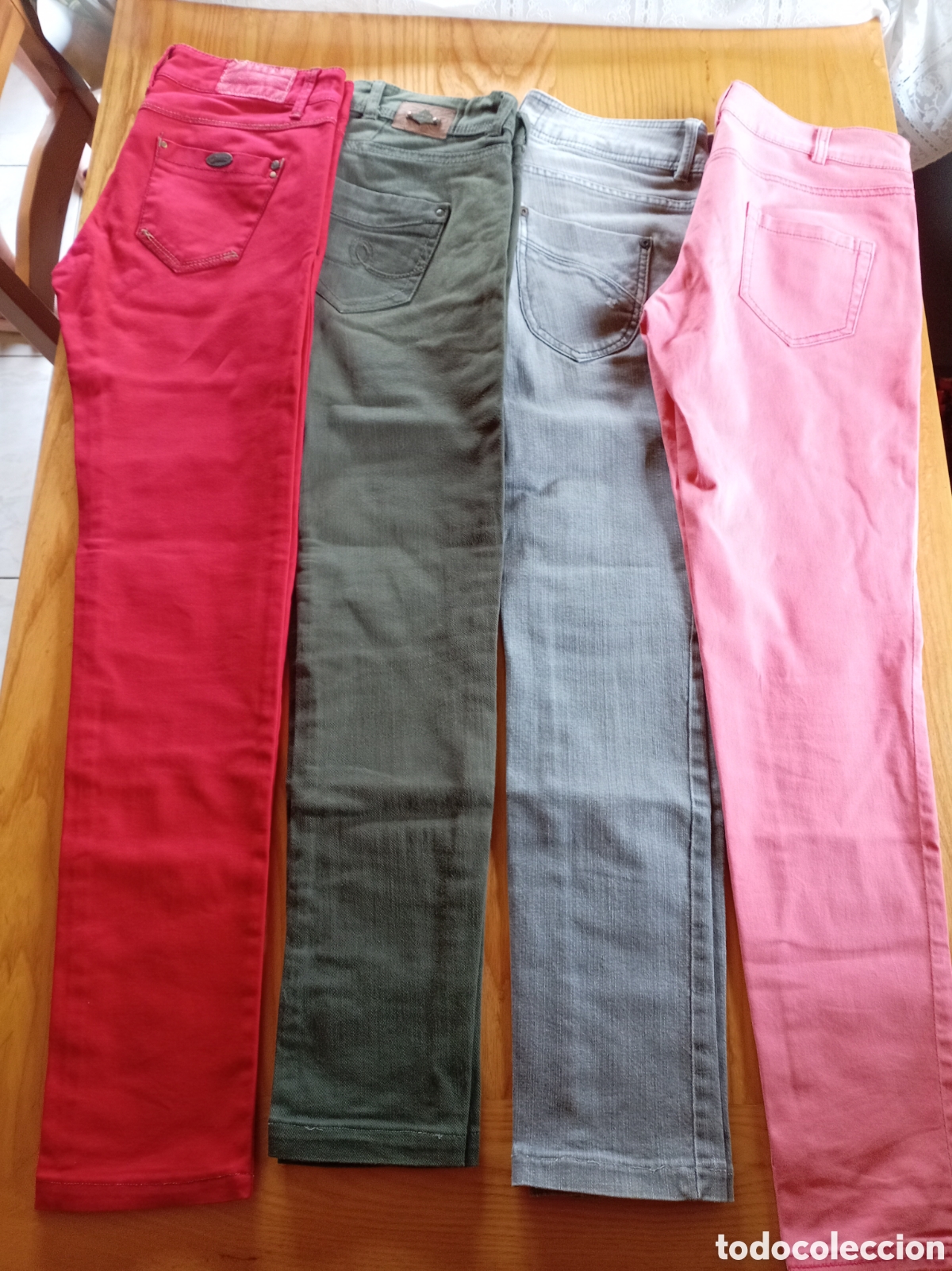 Segunda mano: Lote de pantalones chica