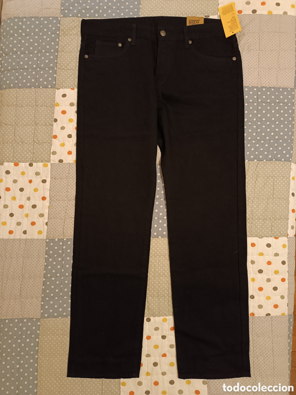 Segunda mano: ⭐NUEVO⭐ Pantal&oacute;n Vaquero / Jeans H&M de hombre - Color Negro Talla 33/32 (ver medidas en descripci&oacute;n