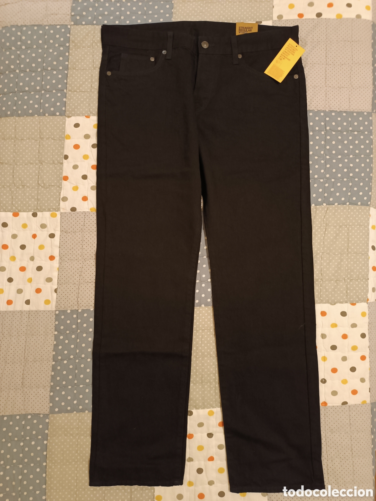 Segunda mano: ⭐NUEVO⭐ Pantal&oacute;n Vaquero / Jeans H&M de hombre - Color Negro Talla 33/32 (ver medidas en descripci&oacute;n
