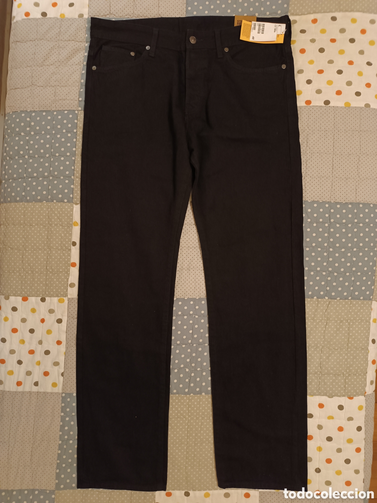 Segunda mano: ⭐NUEVO⭐ Pantal&oacute;n Vaquero / Jeans H&M de hombre - Color Negro Talla 33/32 (ver medidas en descripci&oacute;n