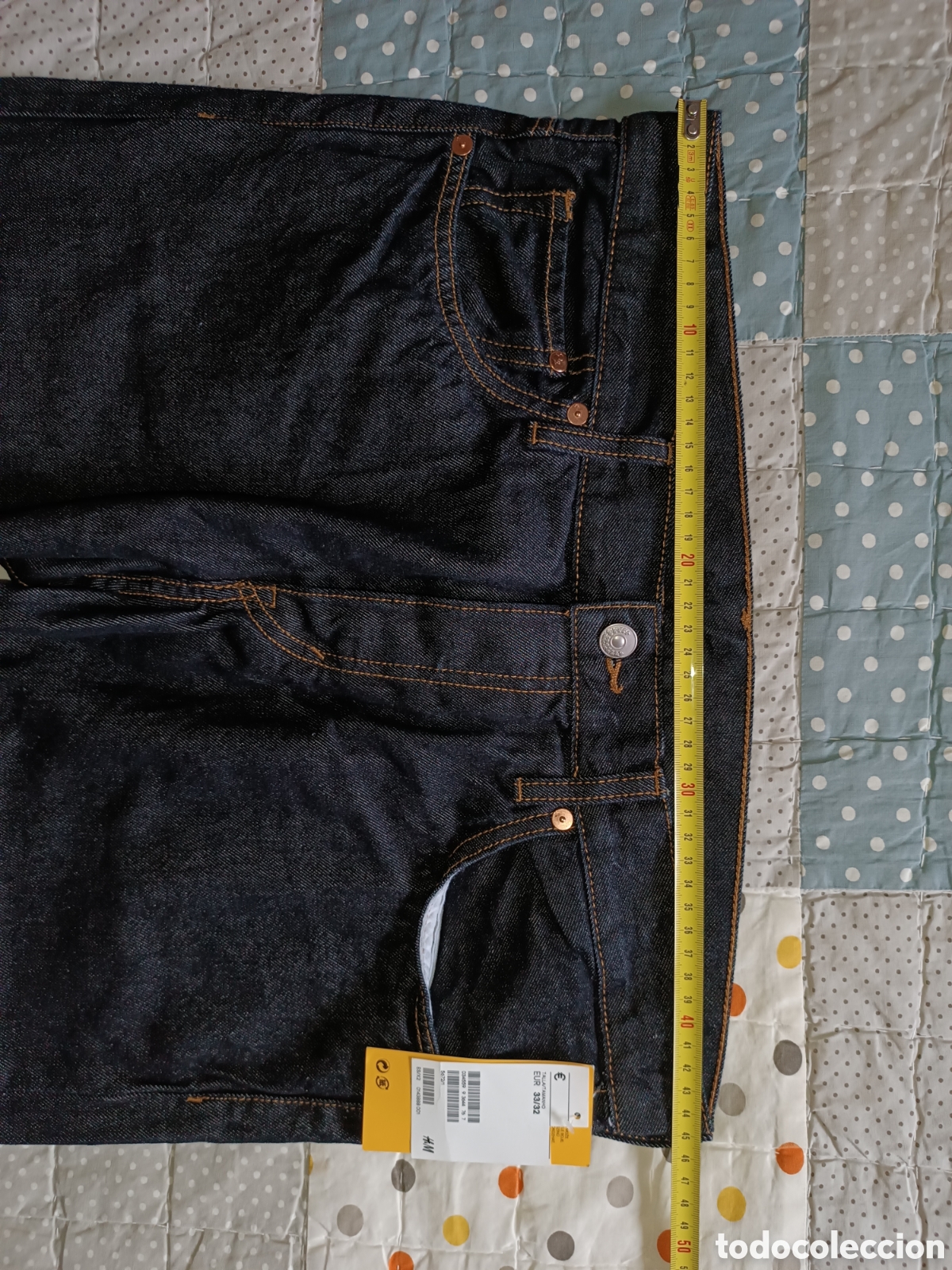 Segunda mano: ⭐NUEVO⭐ Pantal&oacute;n Vaquero / Jeans H&M de hombre - Color Azul Talla 33/32 (ver medidas en descripci&oacute;n