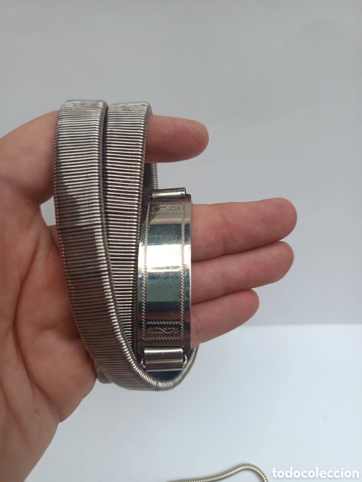 Segunda mano: Cintur&oacute;n flexible mujer vintage y cadena para bolso - Foto 5