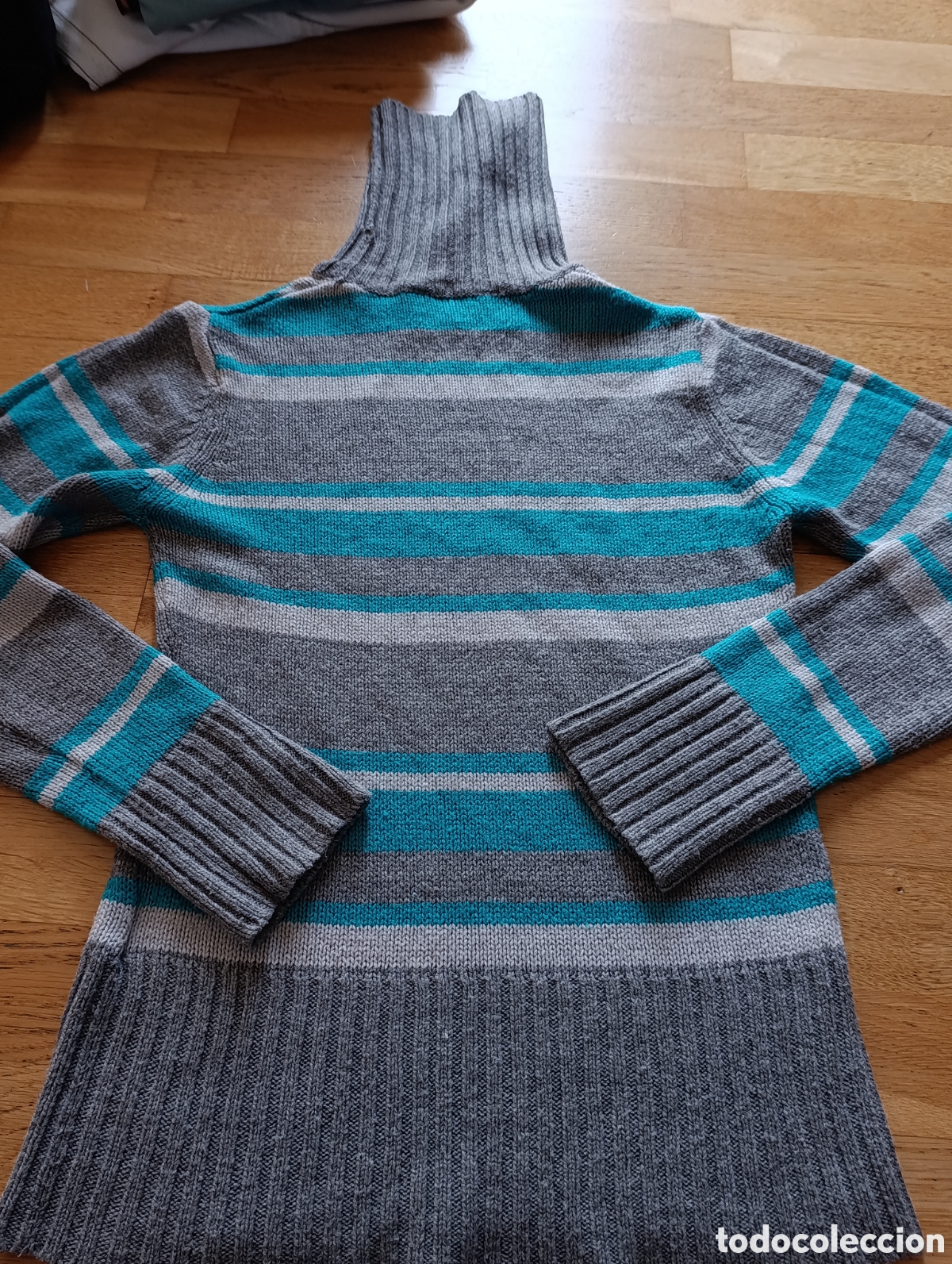 Segunda mano: Jersey cuello alto de rayas - Foto 1
