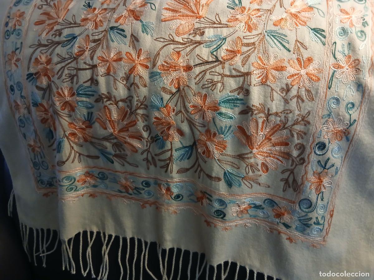 Segunda mano: Pashmina ,chal lana Cashmere - Foto 6