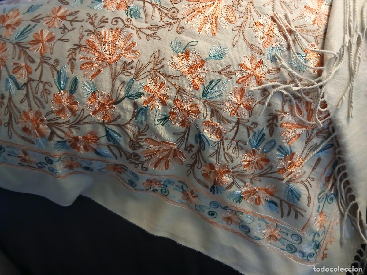 Segunda mano: Pashmina ,chal lana Cashmere - Foto 7