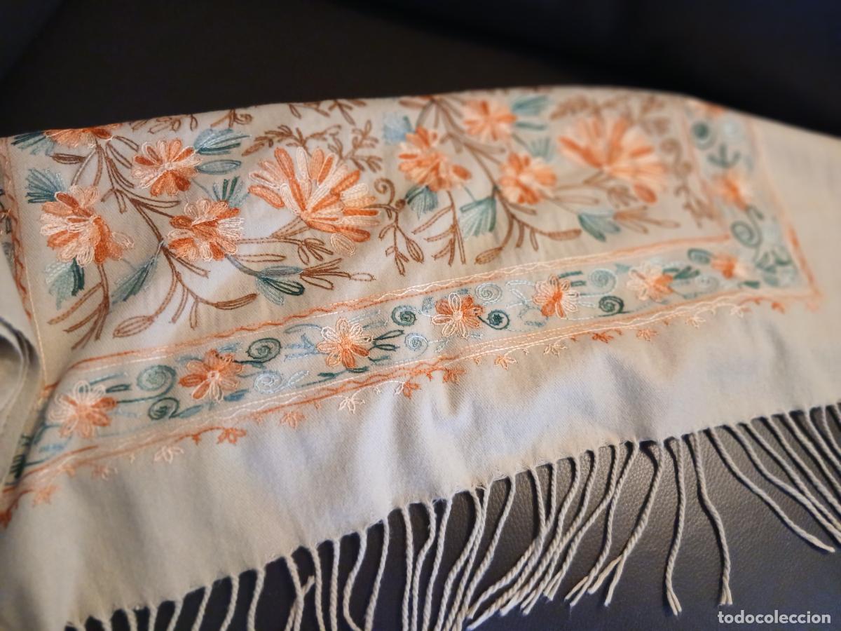 Segunda mano: Pashmina ,chal lana Cashmere - Foto 8
