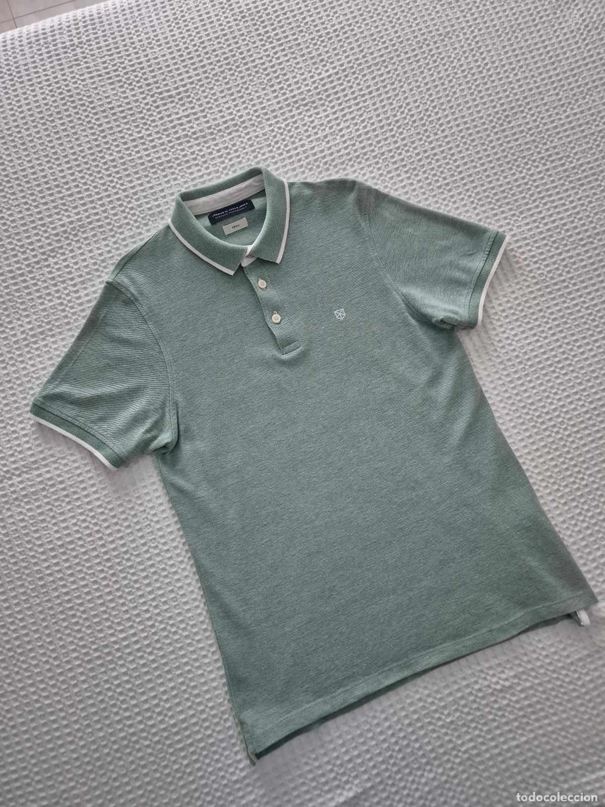 Segunda mano: Polo verde y blanco Jack & Jones - Foto 2