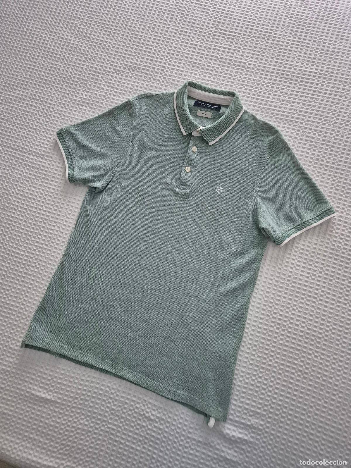 Segunda mano: Polo verde y blanco Jack & Jones - Foto 3