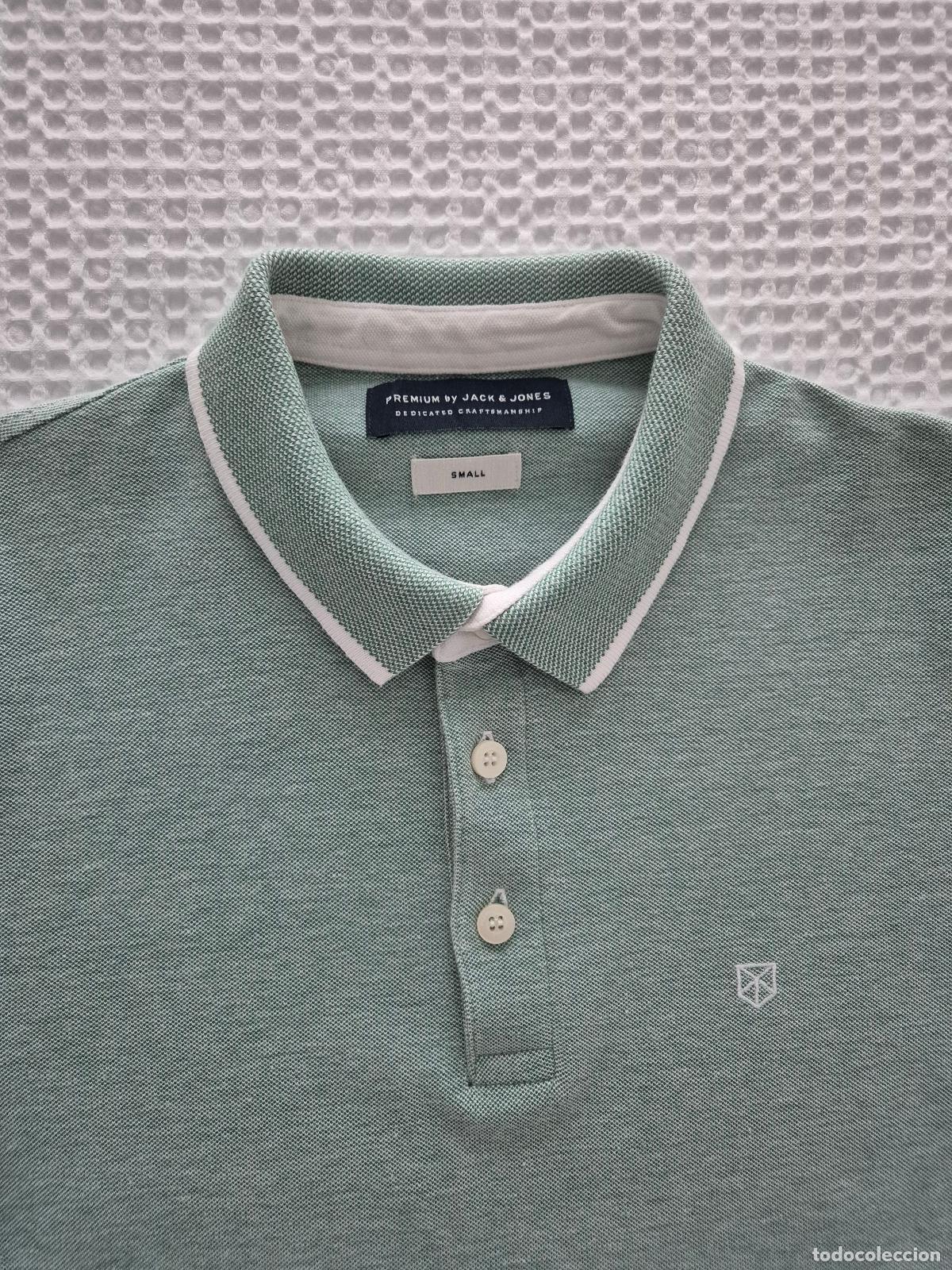 Segunda mano: Polo verde y blanco Jack & Jones - Foto 4