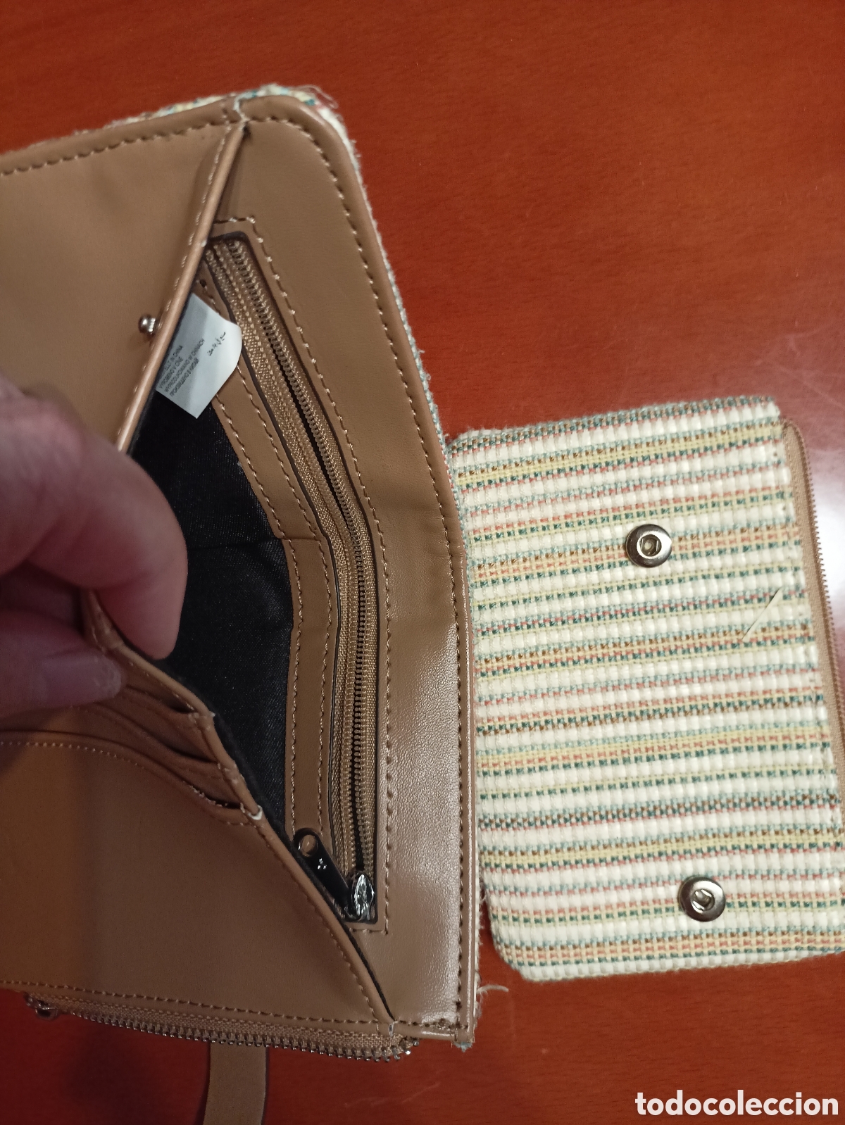 Segunda mano: Parfois. Monedero cartera beig - Foto 7