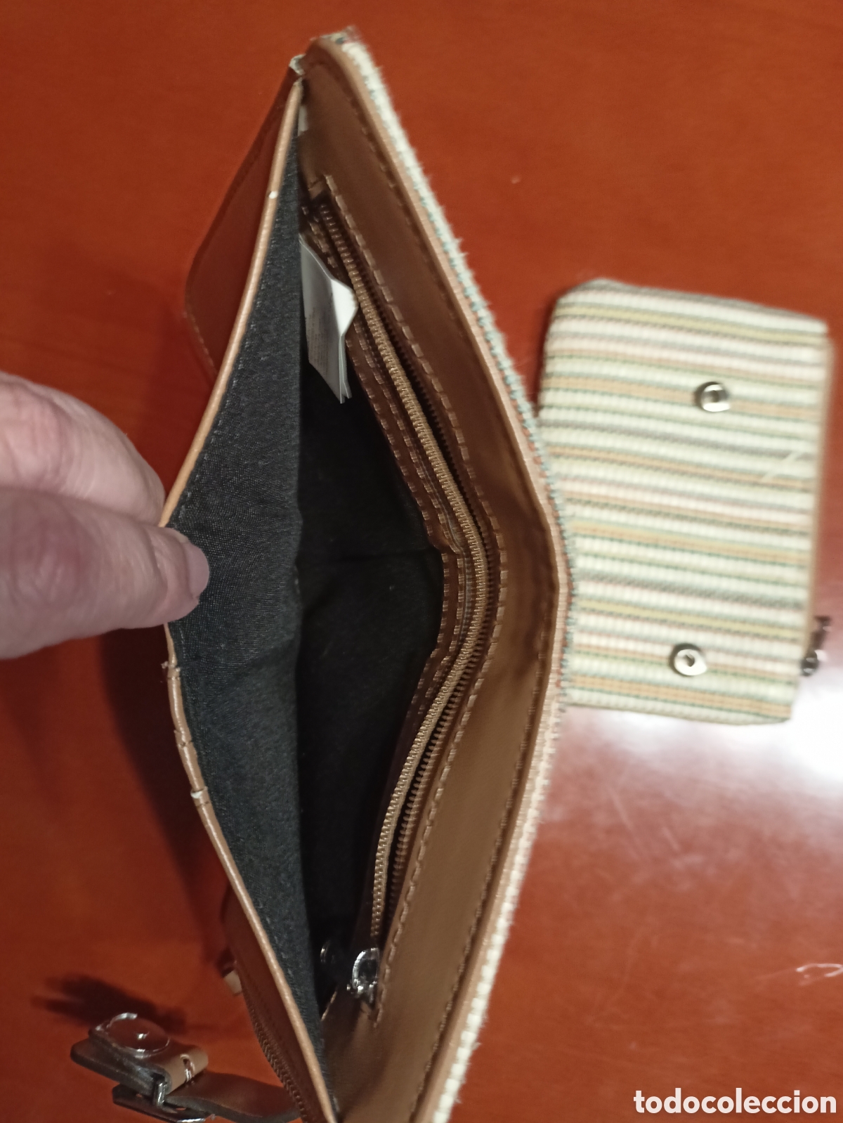 Segunda mano: Parfois. Monedero cartera beig - Foto 8