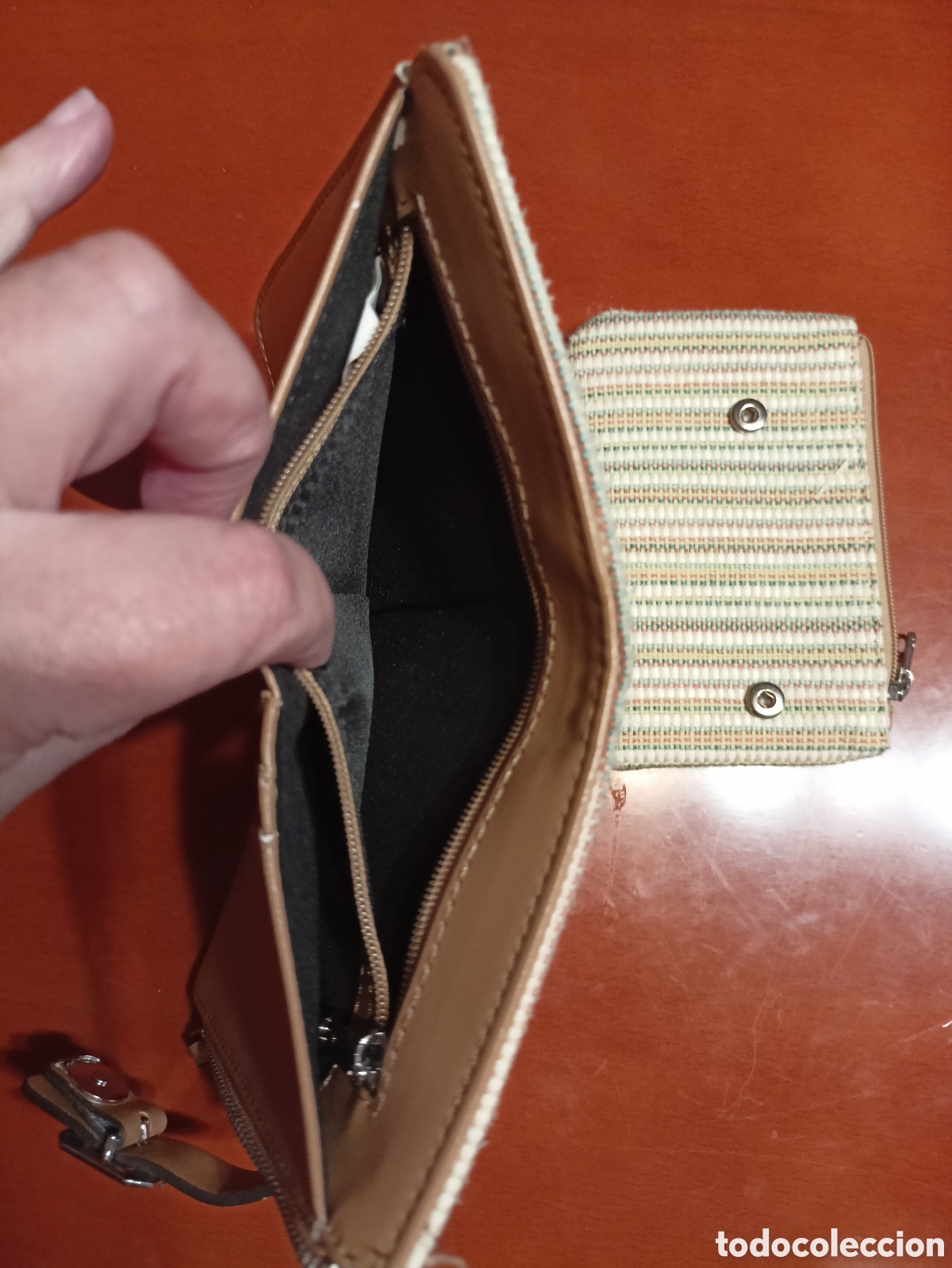 Segunda mano: Parfois. Monedero cartera beig - Foto 9