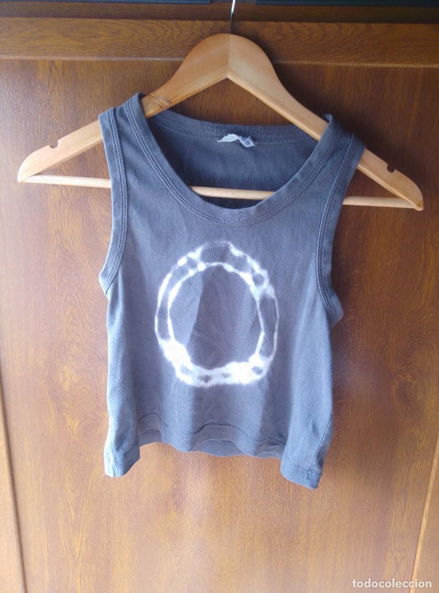 Segunda mano: Camiseta corta crop top con estampado tie dye de Mango. A&ntilde;os 90/2000