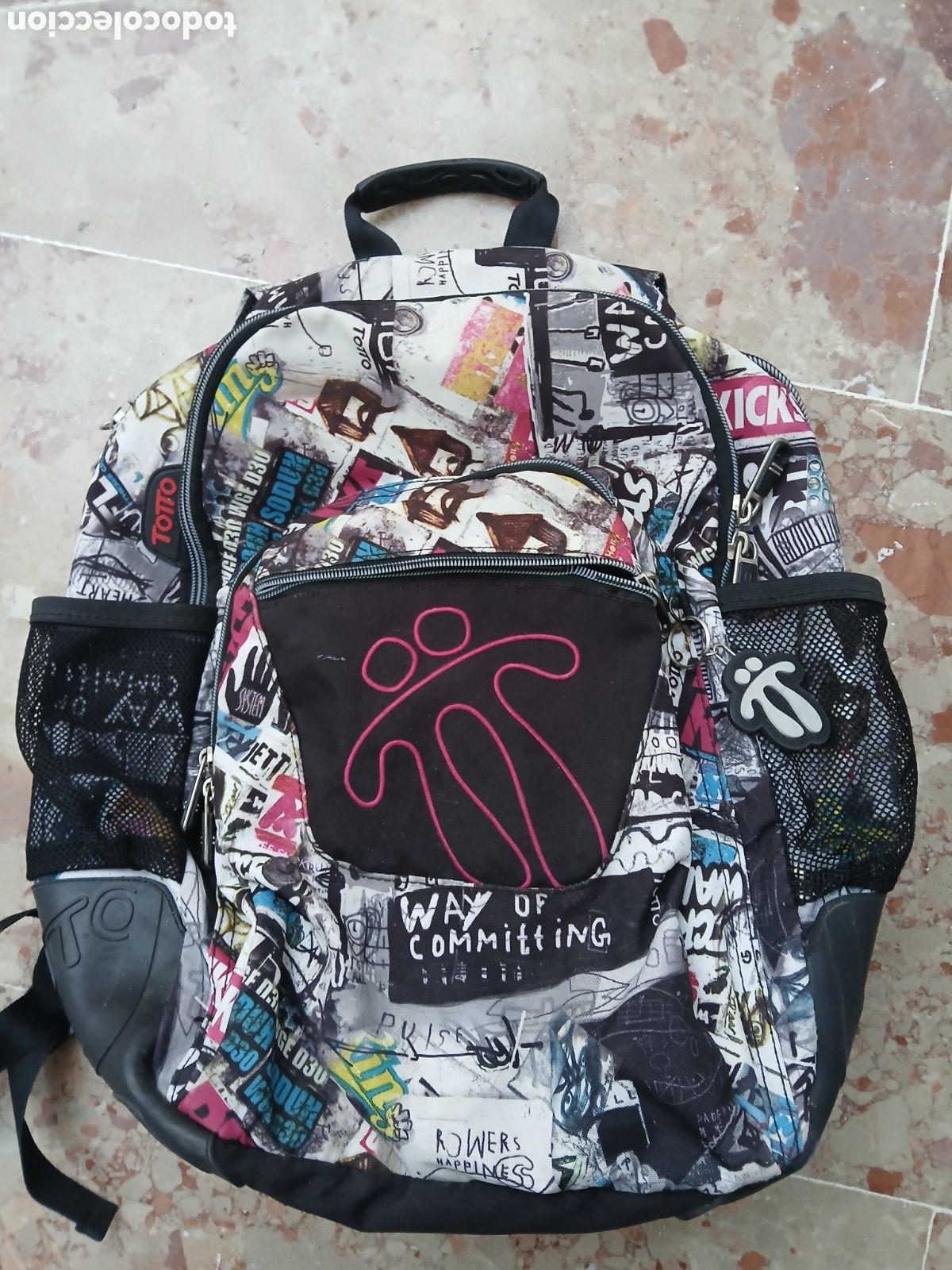Segunda mano: Mochila escolar Totor&oacute;.