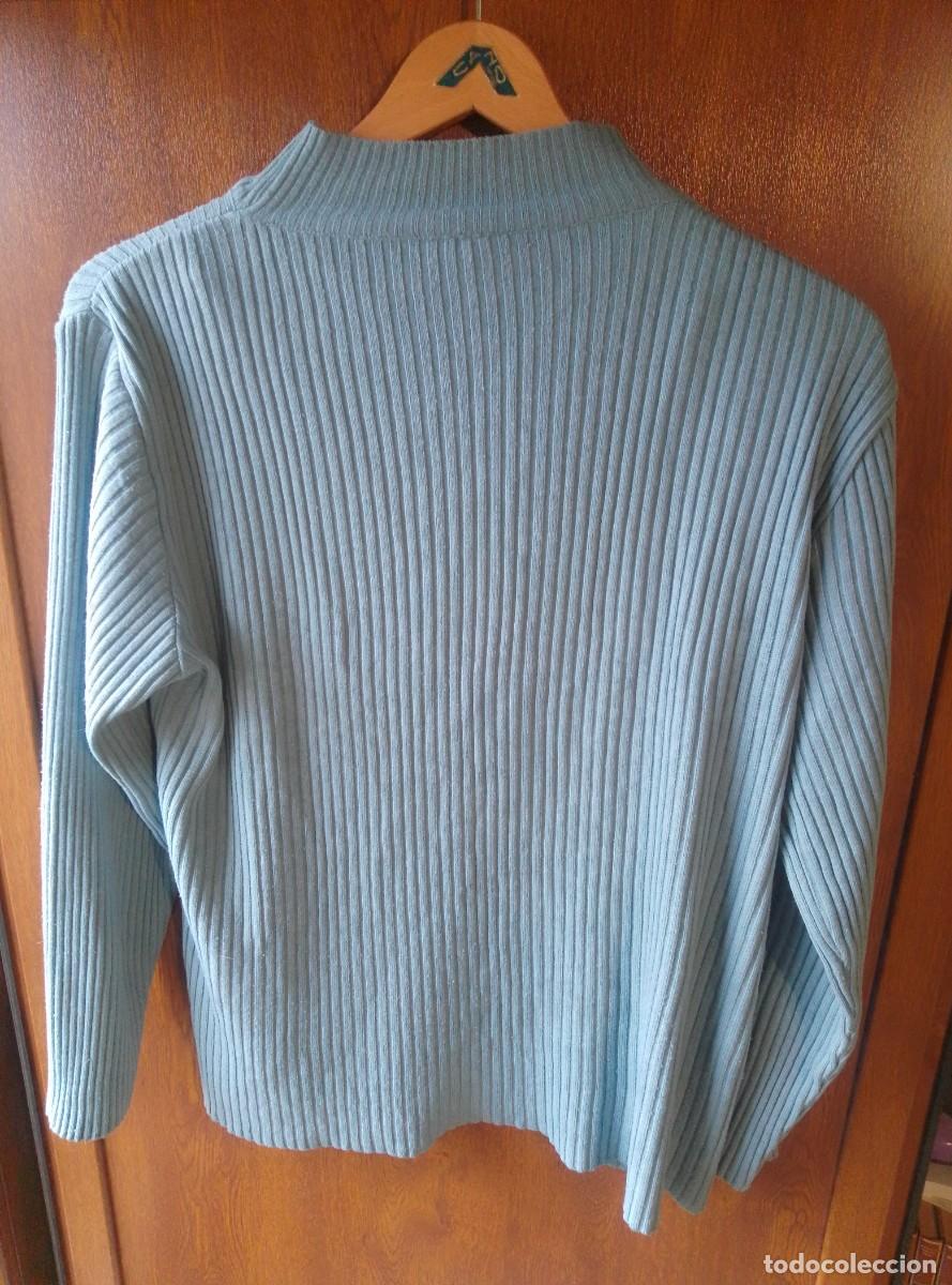 Segunda mano: Jersey su&eacute;ter de canal&eacute; con cuello perkins. Talla L - Foto 4