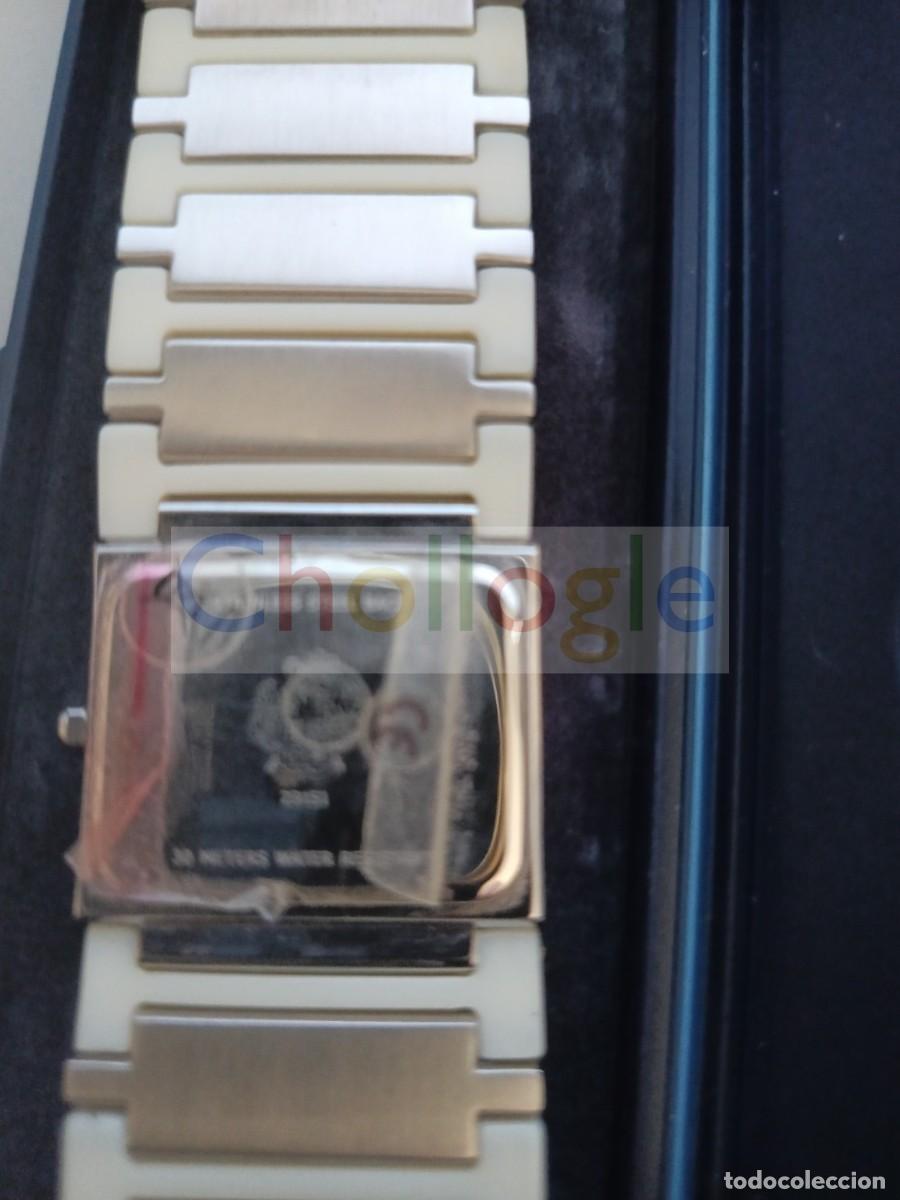 Segunda mano: Reloj Duward mujer rectangular brazalete joya con cristales y estuche - Foto 1