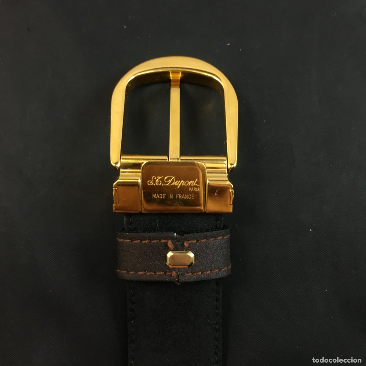 Segunda mano: Cinturon S.T. Dupont. Paris. - Foto 4