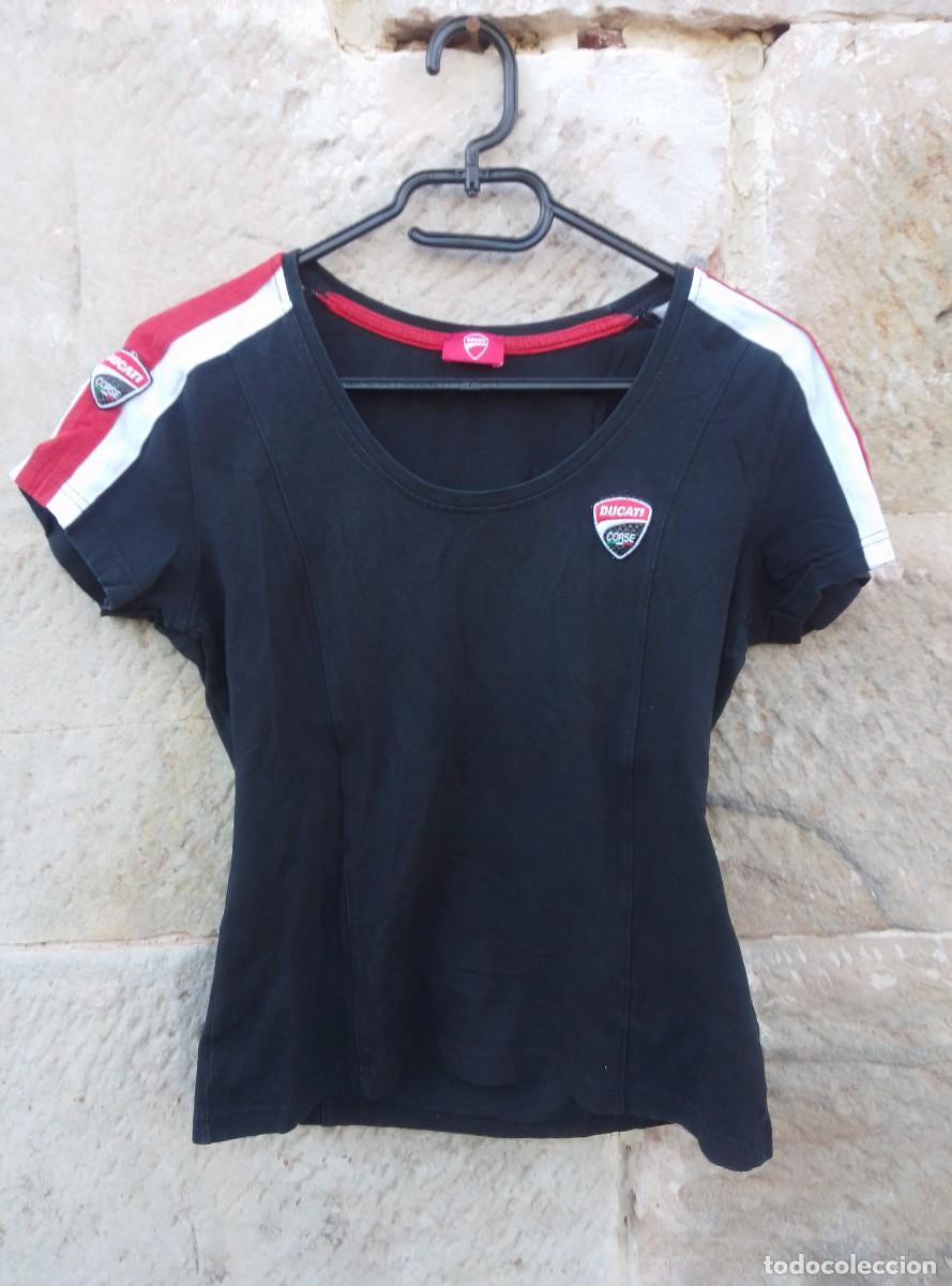 Segunda mano: Camiseta Ducati Corse. Negra, manga corta. Talla S