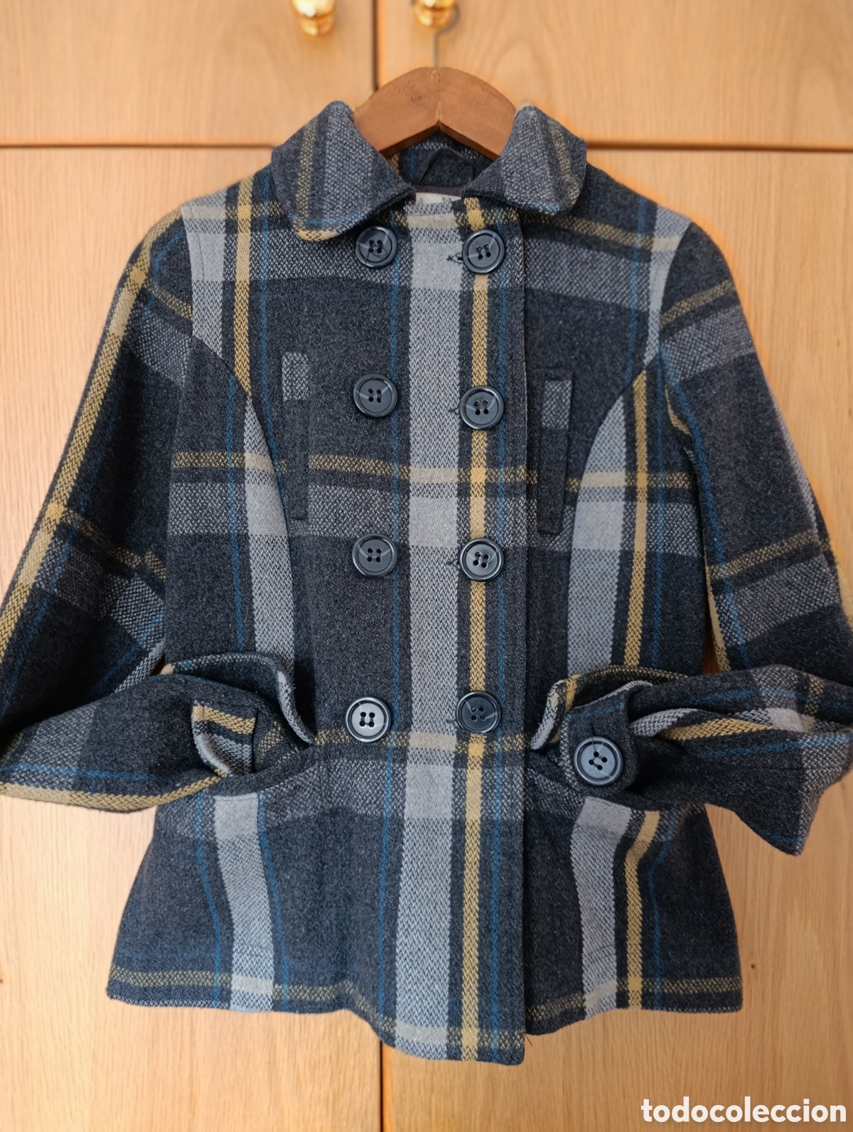 Segunda mano: Chaqueta de cuadros de se&ntilde;ora