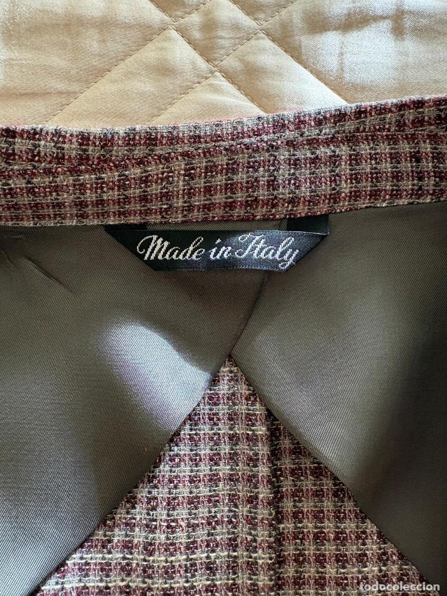 Segunda mano: Blazer uomo - quadretti marrone blu - Foto 6