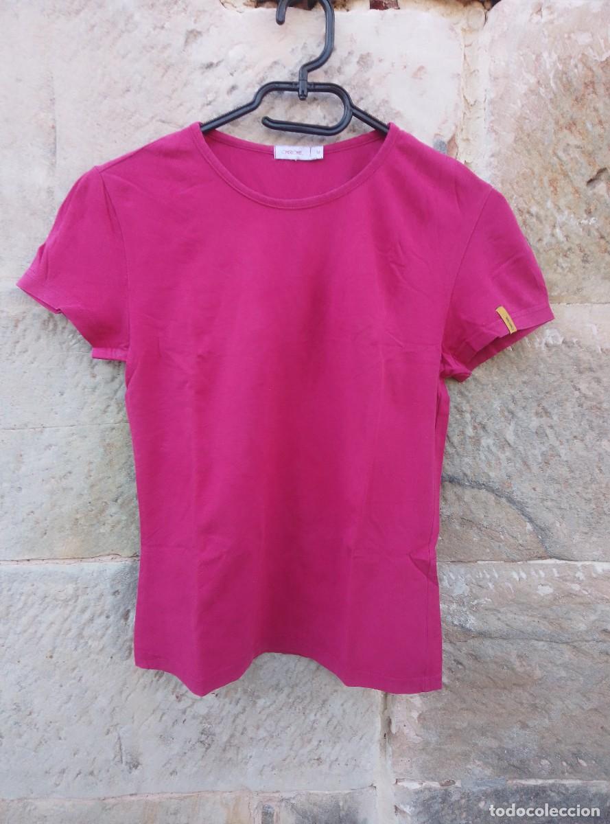 Segunda mano: Camiseta manga corta Cherokee rosa. Talla M