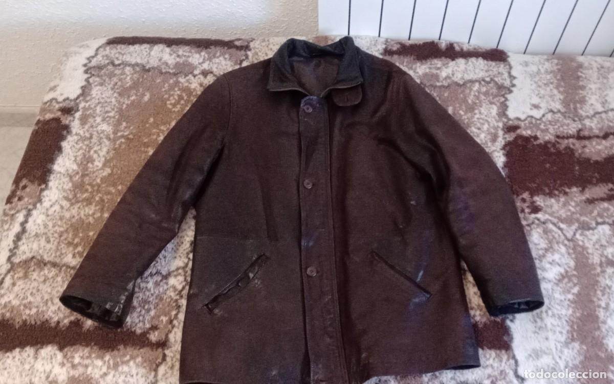 Second-Hand: Chaqueta de Piel T-48 Vintage - Marca Pupi