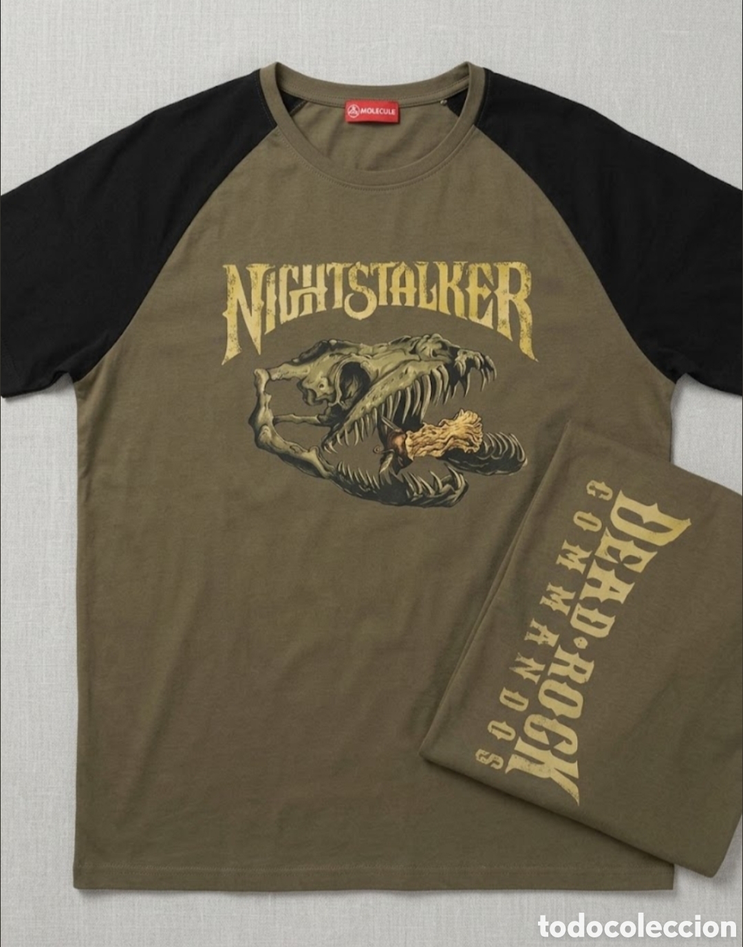 Segunda mano: Camiseta Raglan Nightstalker - Dead Rock Commandos (Merch Oficial)