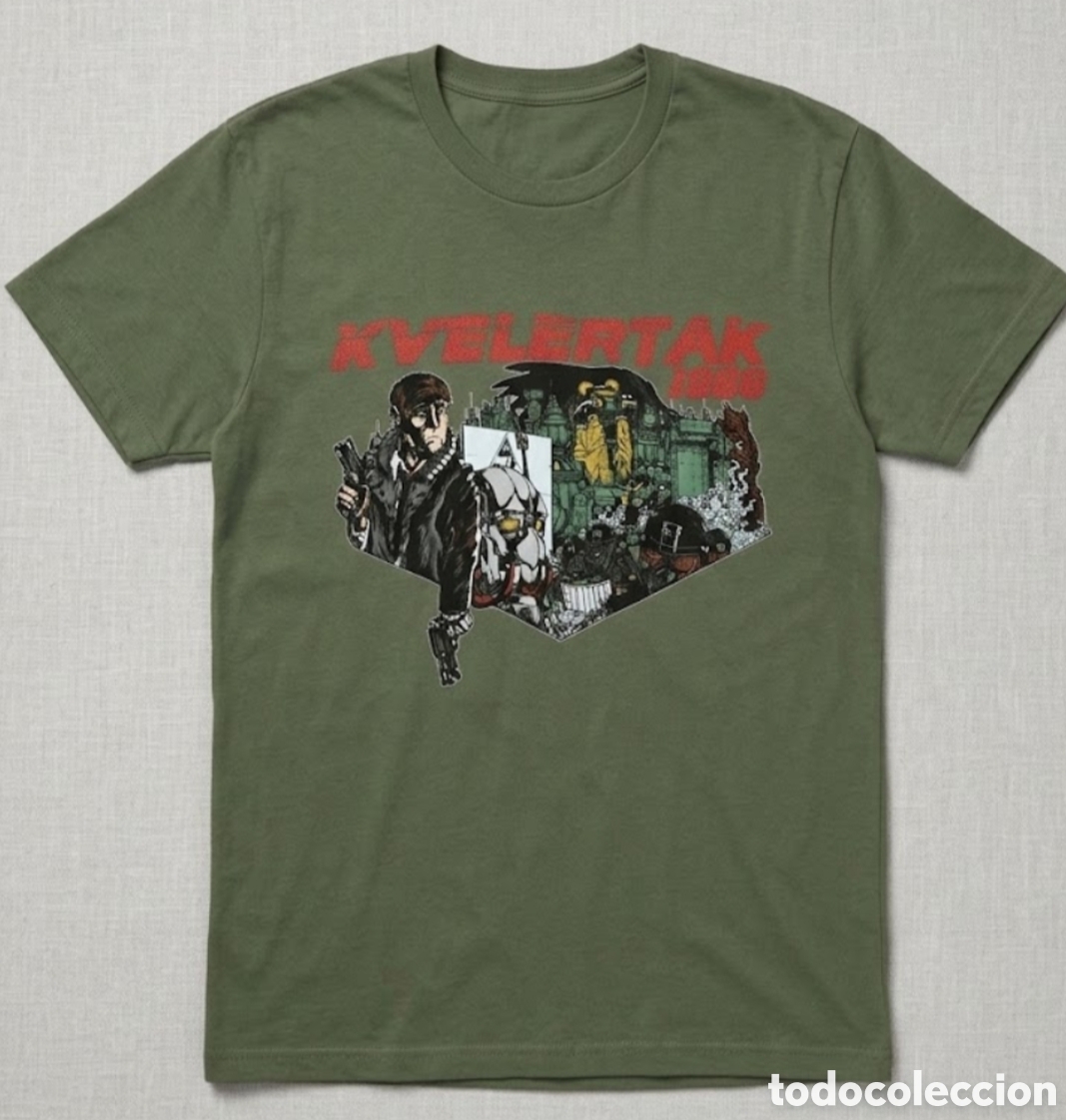 Segunda mano: Camiseta Verde Kvelertak &ndash; Merch Oficial Band Metal / Punk