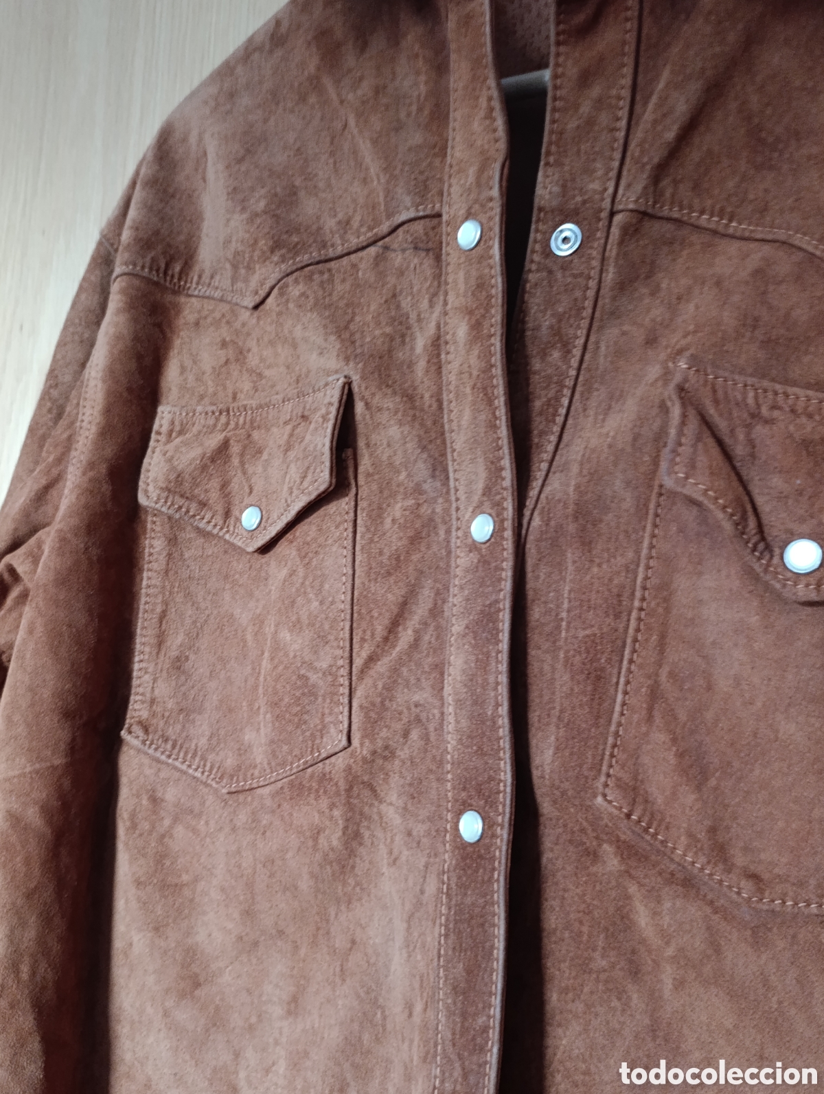 Segunda mano: Chaqueta tipo camisa de ante - Foto 2