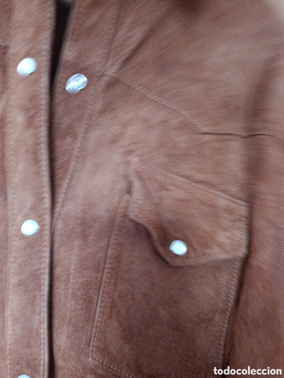 Segunda mano: Chaqueta tipo camisa de ante - Foto 5