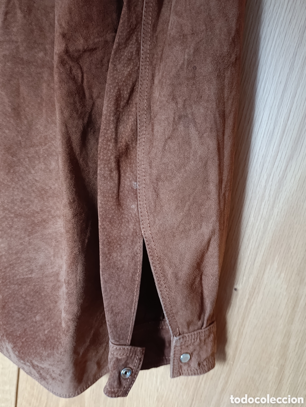Segunda mano: Chaqueta tipo camisa de ante - Foto 8