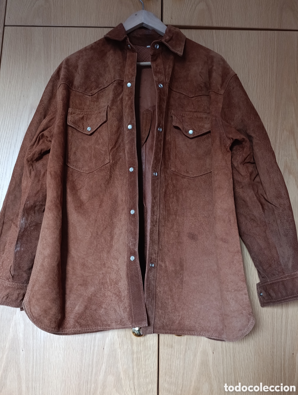 Segunda mano: Chaqueta tipo camisa de ante - Foto 1