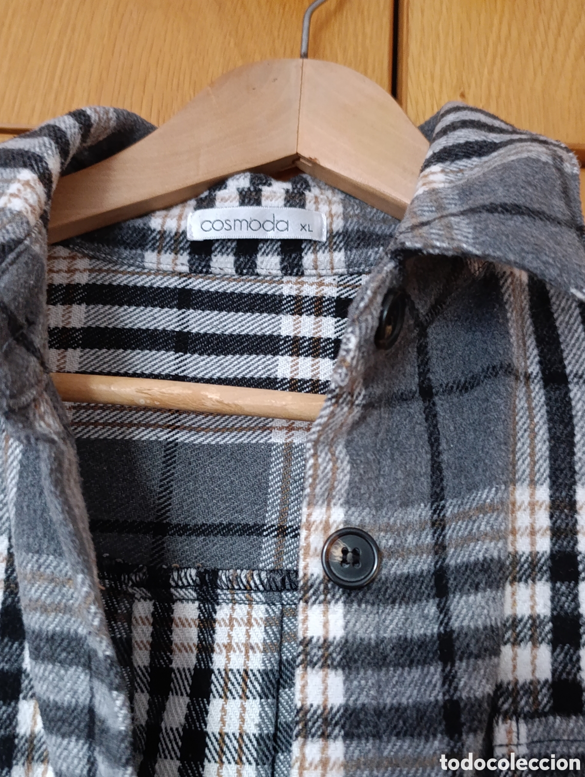 Segunda mano: Camisa de cuadros tipo chaqueta - Foto 2