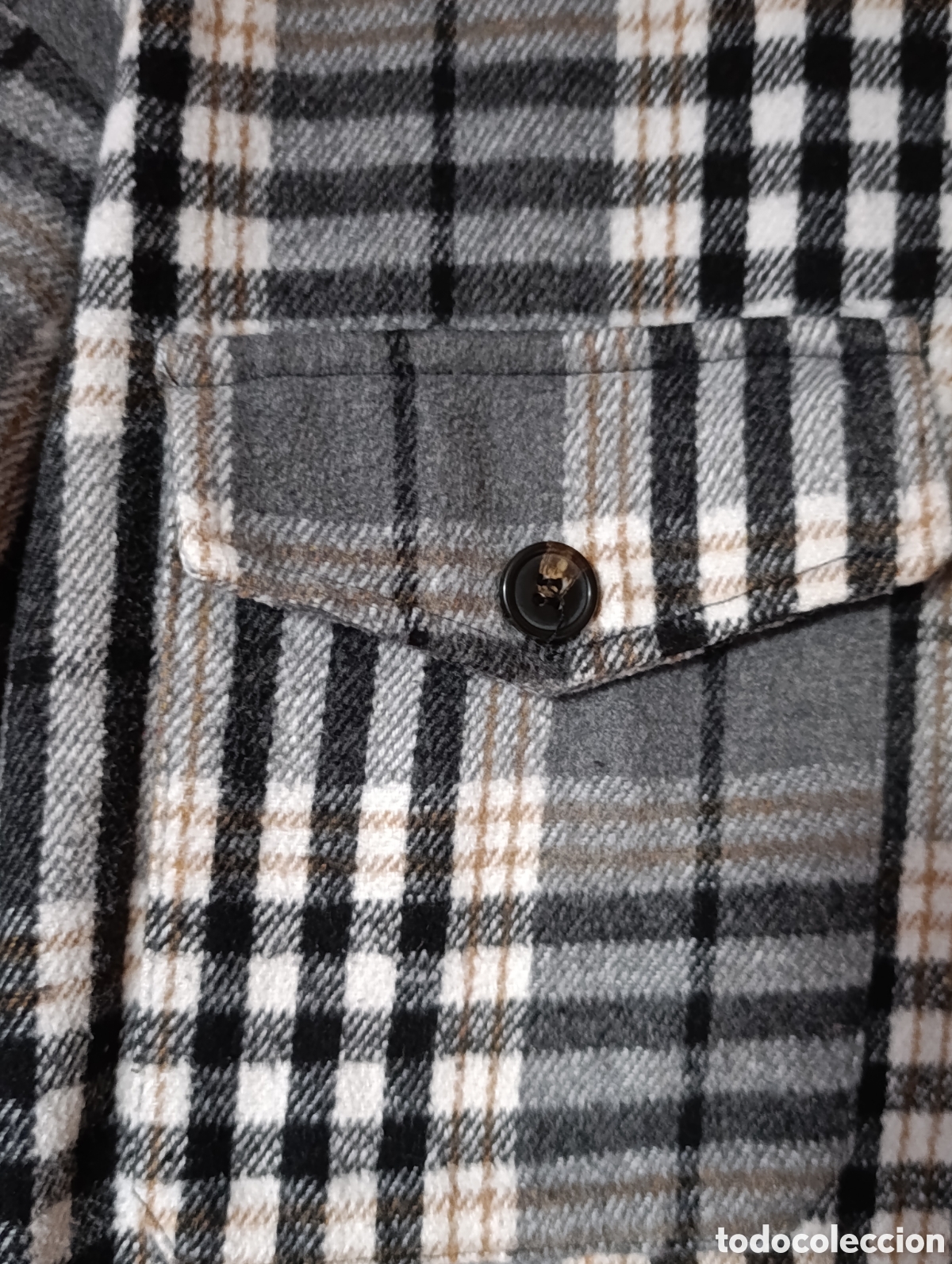 Segunda mano: Camisa de cuadros tipo chaqueta - Foto 4
