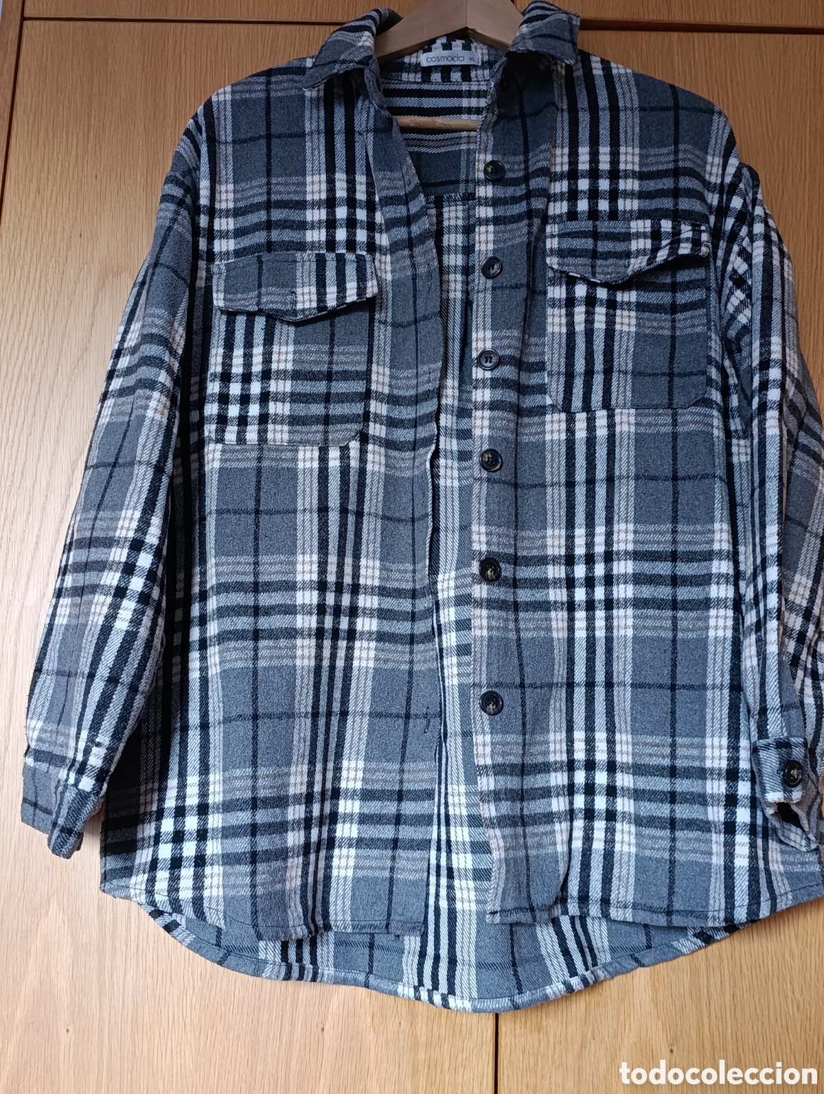 Segunda mano: Camisa de cuadros tipo chaqueta - Foto 1