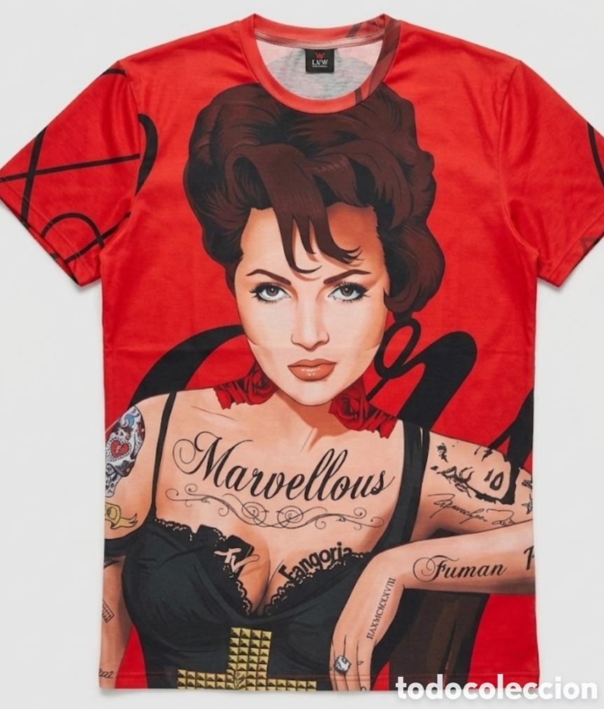Segunda mano: Camiseta Sara Montiel Pin-Up / MTV