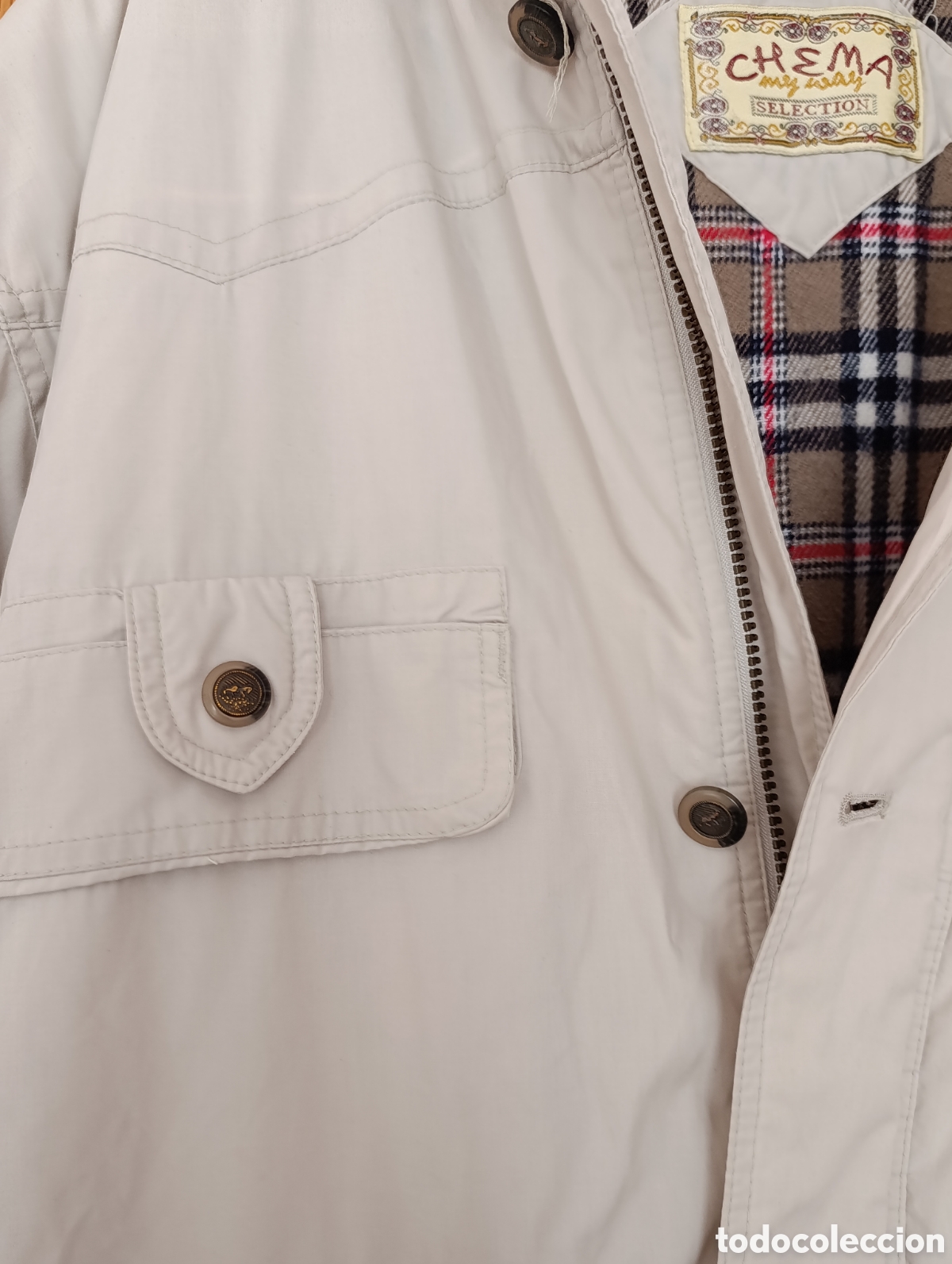 Segunda mano: Chaqueta acolchada crema - Foto 3