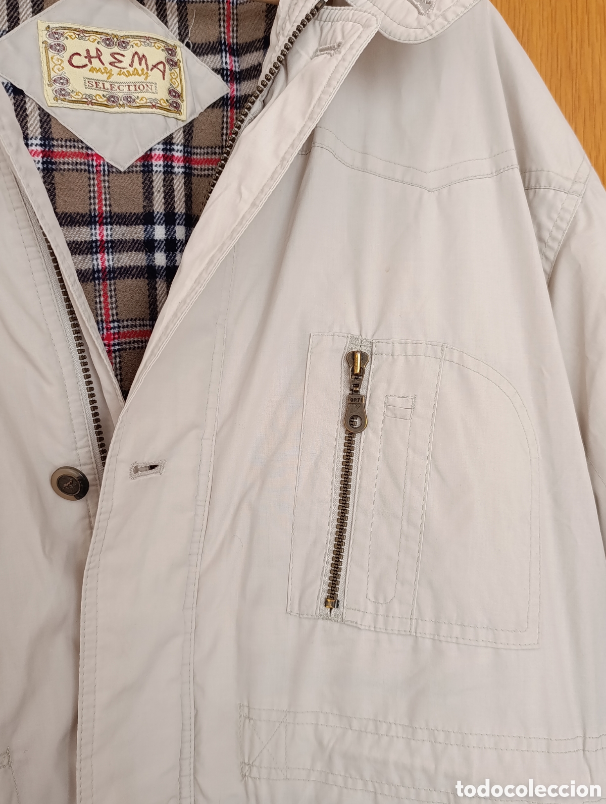 Segunda mano: Chaqueta acolchada crema - Foto 4