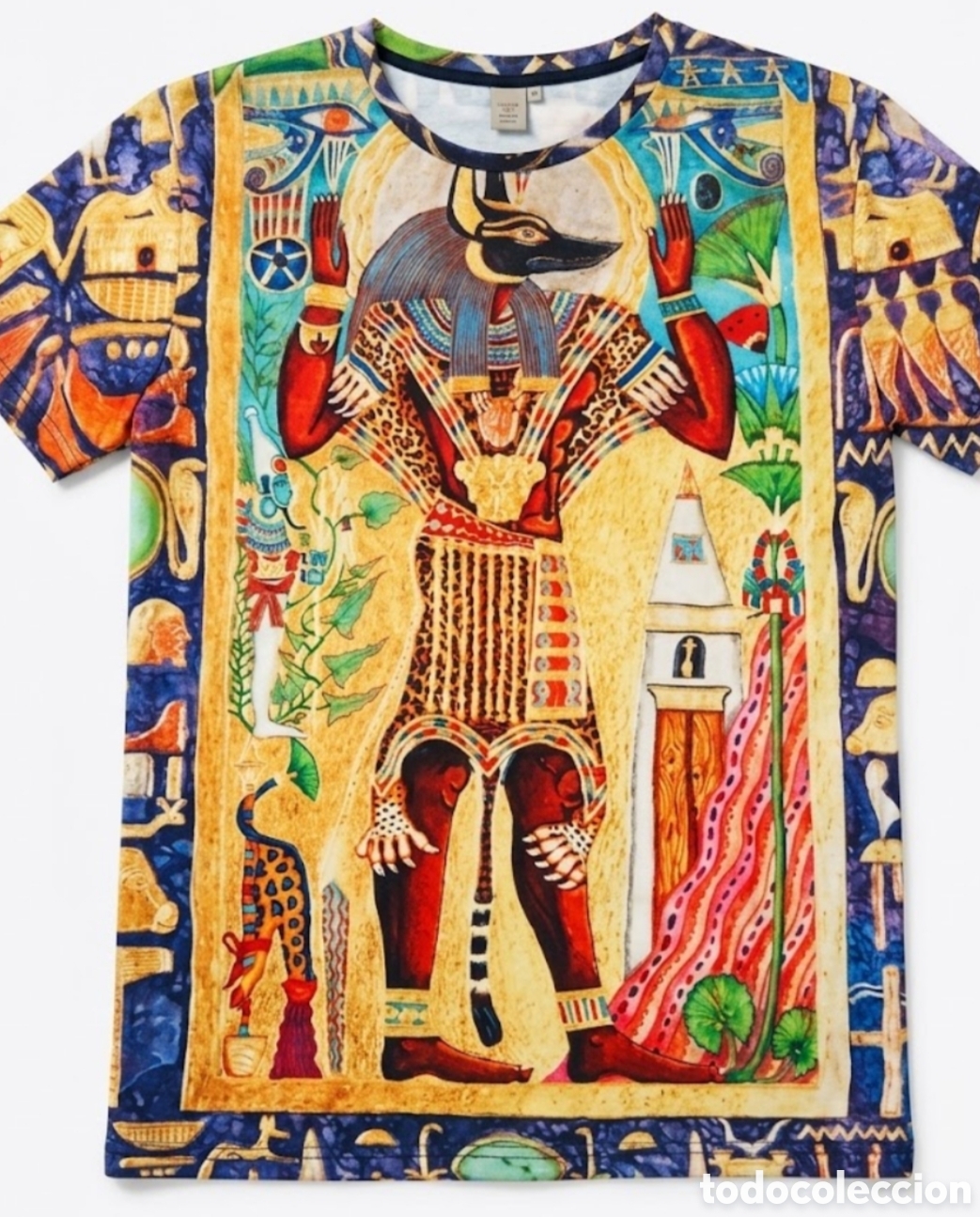 Segunda mano: Camiseta estampado Egipcio