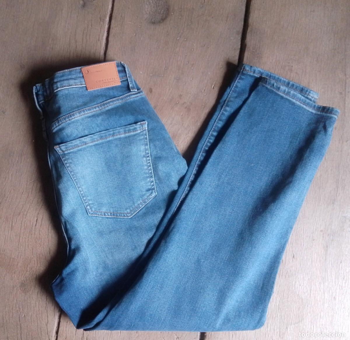 Segunda mano: Pantalones vaqueros jeans rectos. Cortefiel. Eco friendly. Talla XL