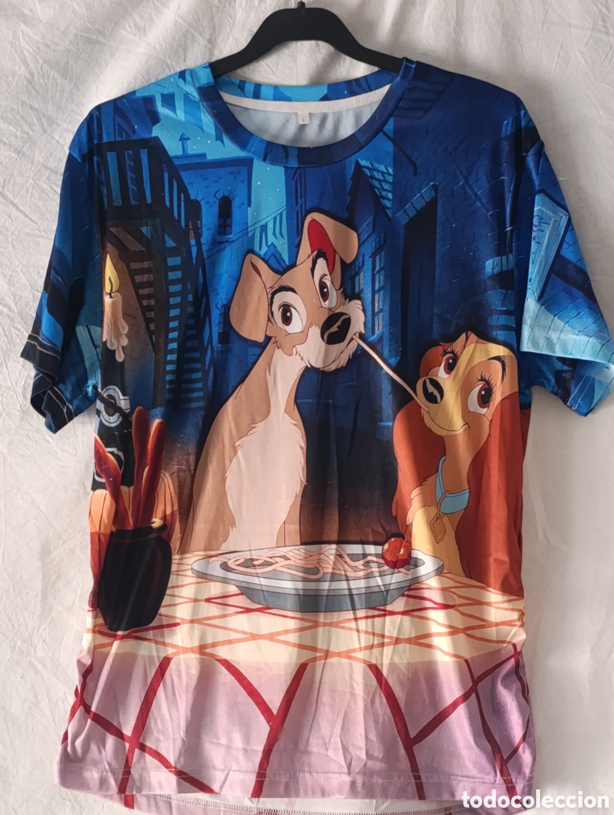 Segunda mano: Camiseta La Dama y el Vagabundo