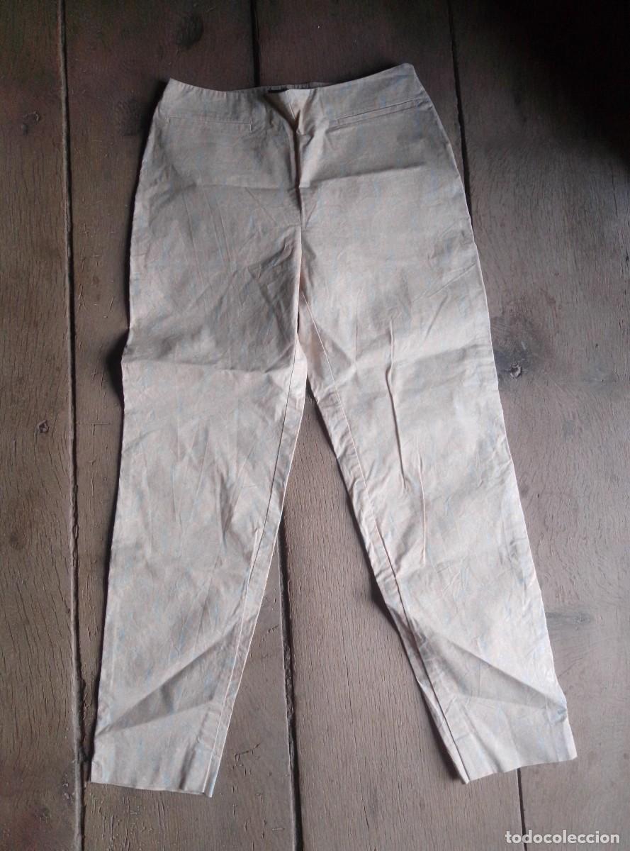 Segunda mano: Pantal&oacute;n estampado. Ann Taylor. Talla S