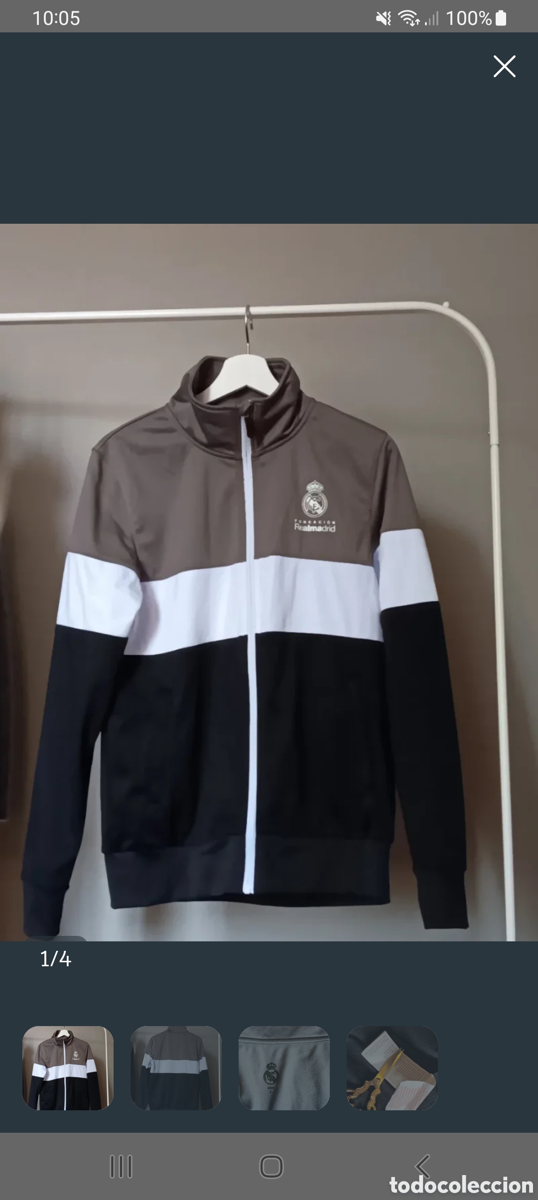 Segunda mano: Chaqueta Real Madid CF. - Foto 1